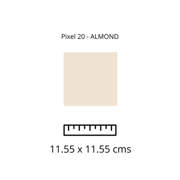 Pixel 20 - Almond 11.5 X 11.5