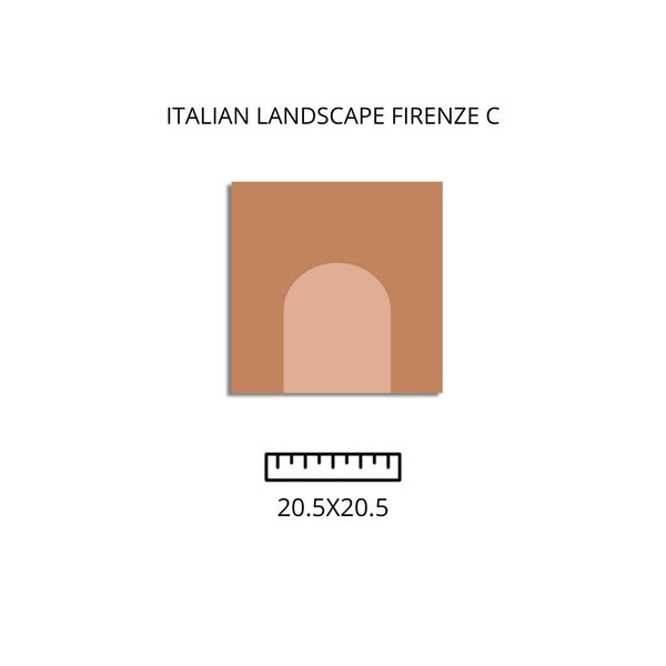 ITALIAN LANDSCAPE FIRENZE C 20.5X20.5