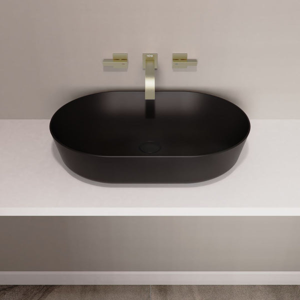 Lavamanos Art Round Finecraft 60CM Noir