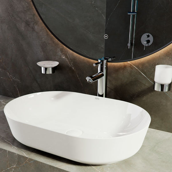 White Drum Washbasin