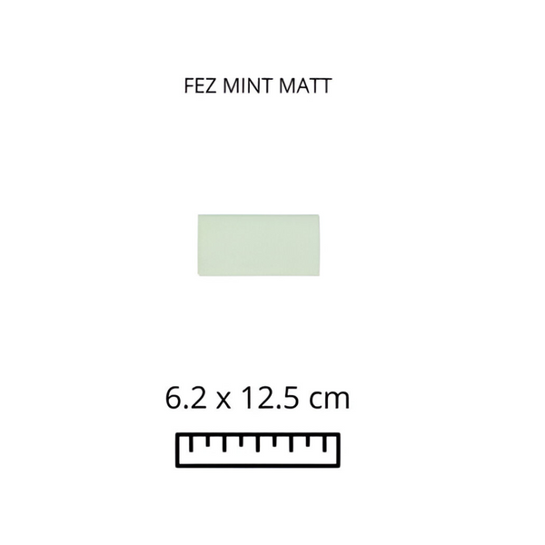 Fez Mint 6.25X12.5