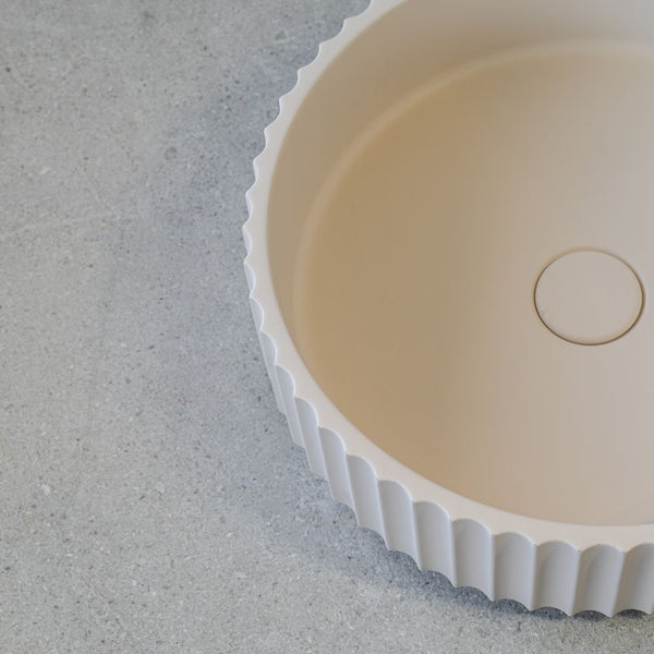 White Drum Washbasin