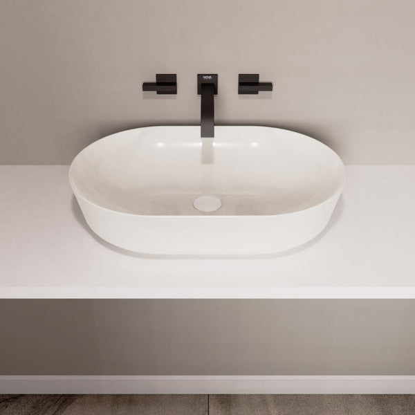 White Drum Washbasin