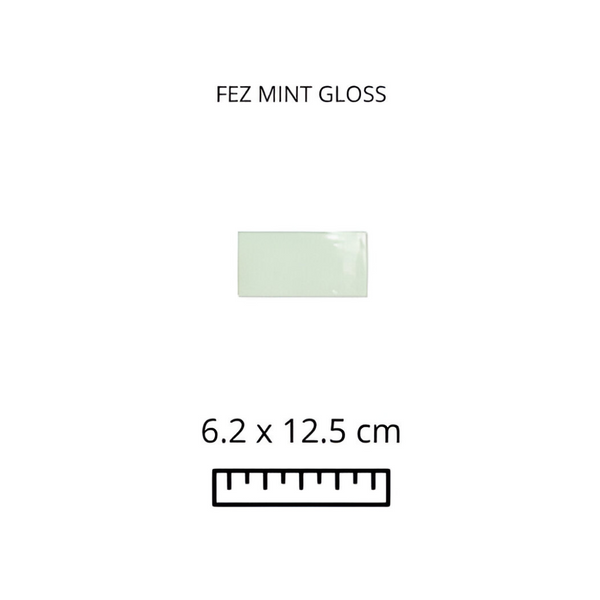 Fez Mint 6.25X12.5