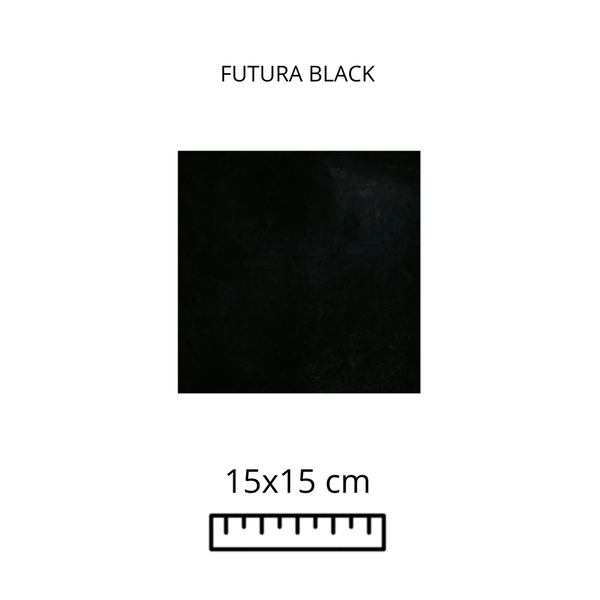 Futura Black 15X15
