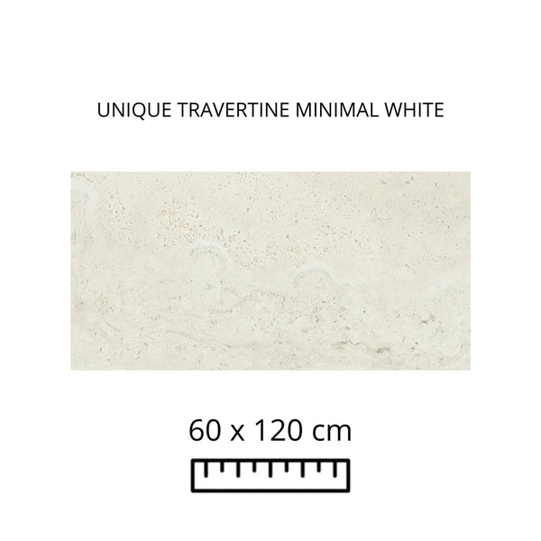 Unique Travertine Minimal White 60X120