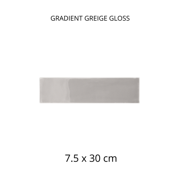 Gradient Greige Gloss 7.5X30