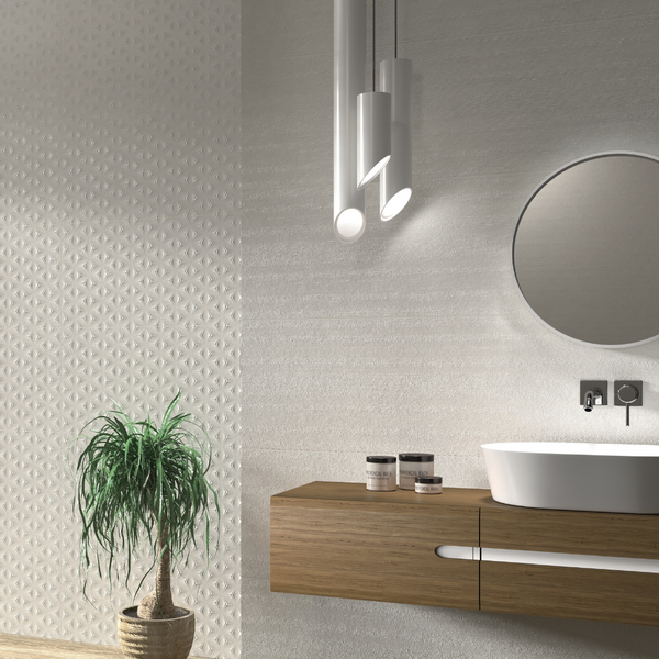 TWIST WHITE 40X120