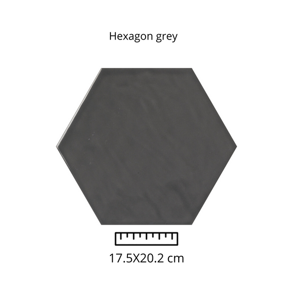 Hexagon Vintage 17.5 X 20.2