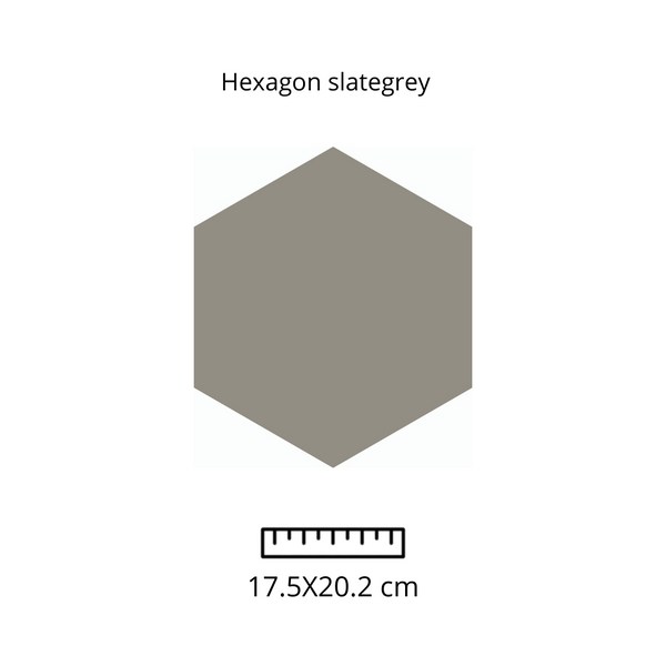 Hexagon 17.5 X 20.2 (Mate)