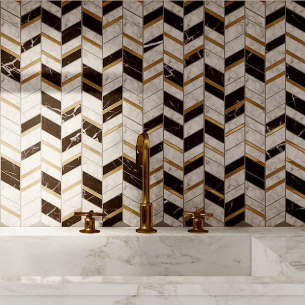 Mosaico Suite Nero Gold