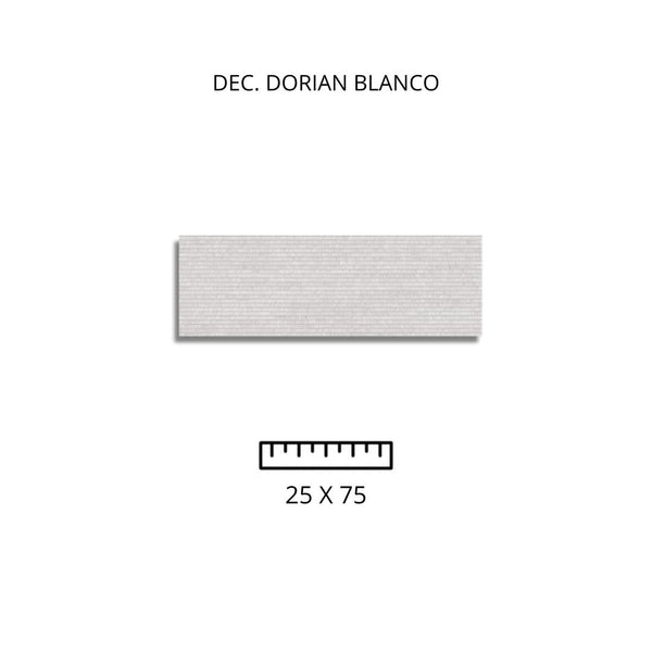 Dec. Dorian blanco 25x75