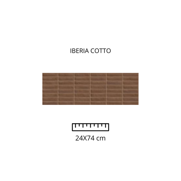 Iberia Cotto 24x74 cm