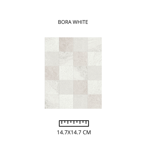 Bora White 14.7x14.7
