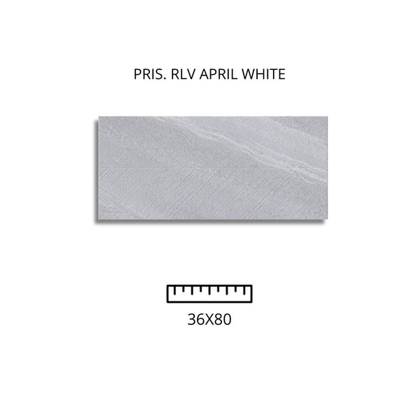 RLV APRIL WHITE 36X80