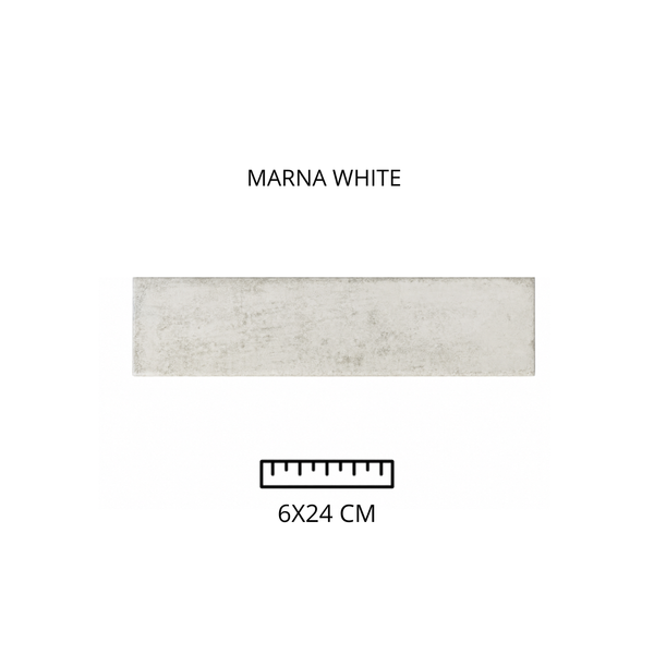 Marna White 6x24