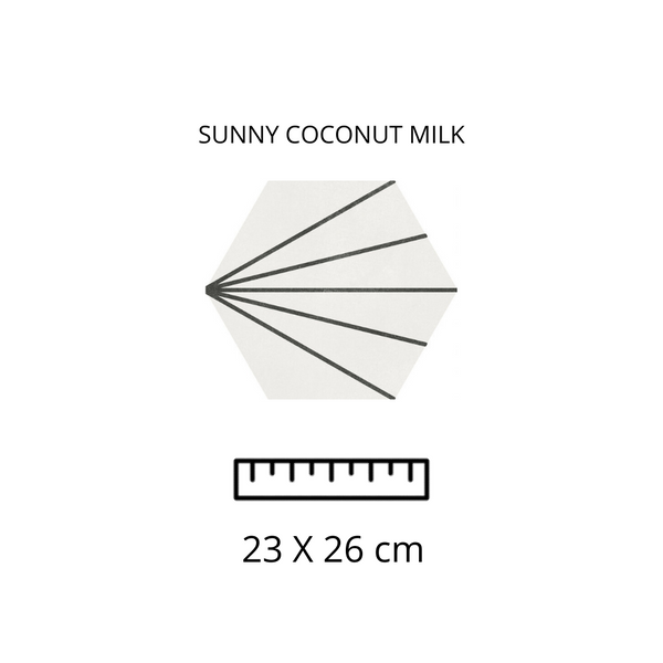 Sunny Coconut Milk 23x26