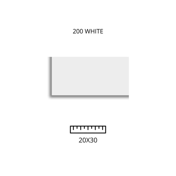 200 WHITE 20X30