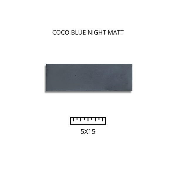 Coco Blue Night Matt 5X15