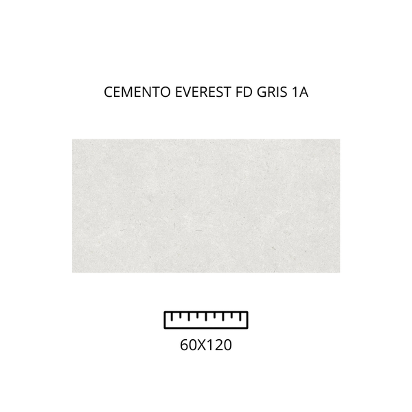 Cemento Everest FD Gris 1A 59.3X119