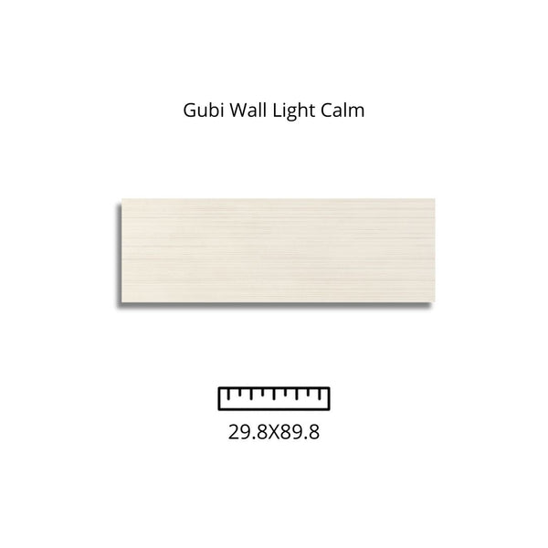 Gubi Wall Light Calm 29.8X89.8