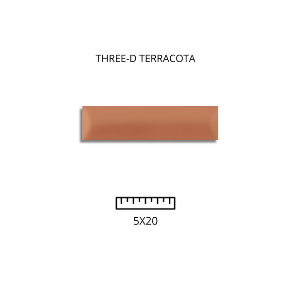 THREE D TERRACOTA 5X20