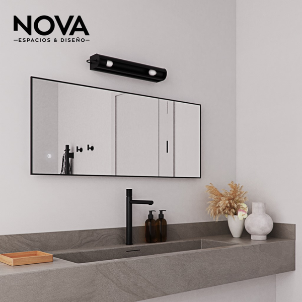 Monomando Lavabo Alto Futura, Noir Radiance
