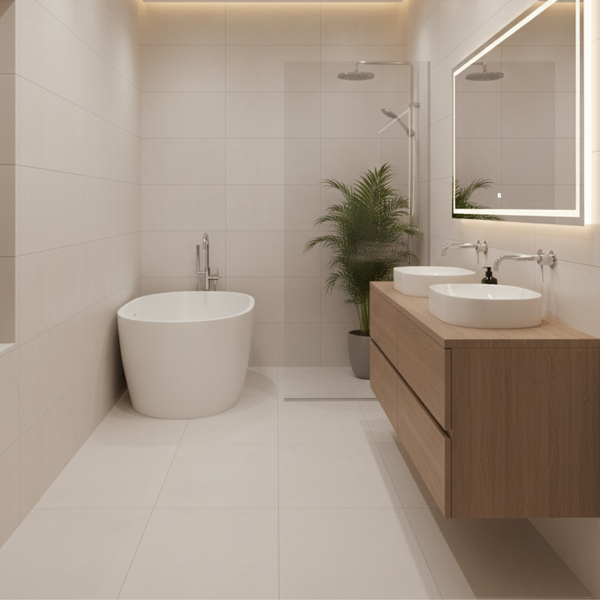 ESS.HABITAT IVORY 60X120