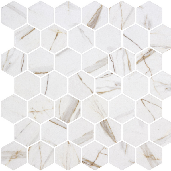 HEX XL CALACATTA GOLD 28.6X28.4