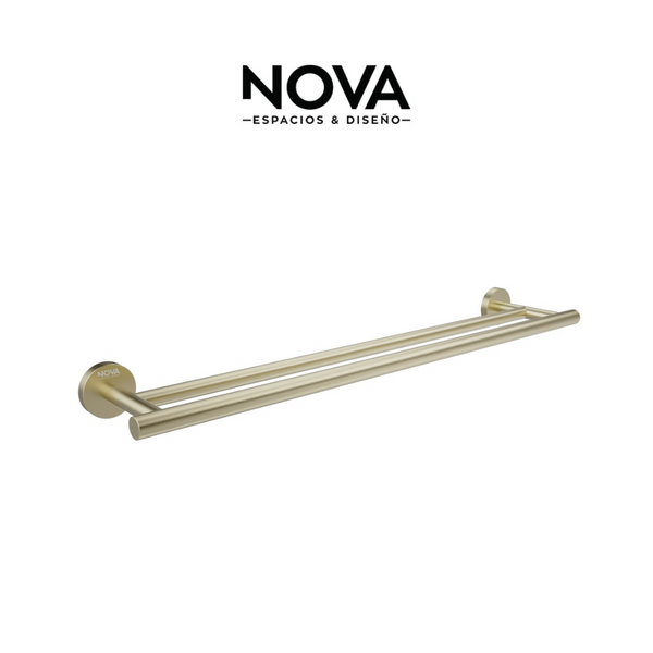 Toallero Doble Tempo D'or Radiance 600X116X50