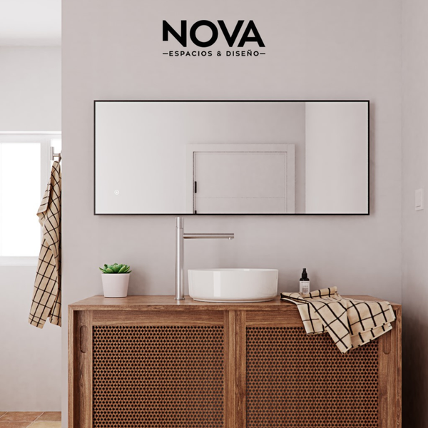 Monomando Lavabo Alto Futura, Brushed Radiance