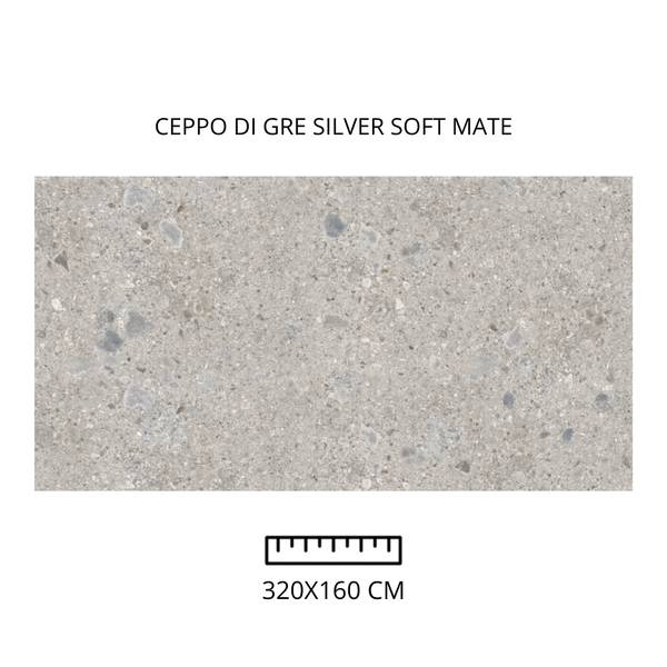 Ceppo Di Gre Silver Soft Mate 320x160 cm 6 mm