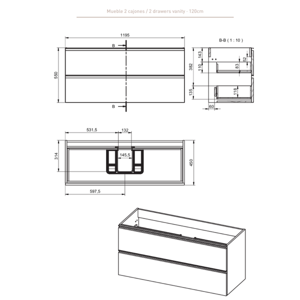 Granada Cotton 120 cm