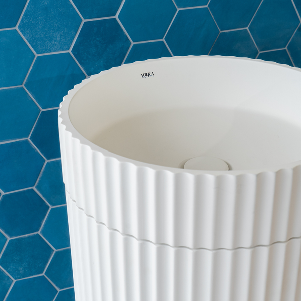 Lavamanos Matrix White