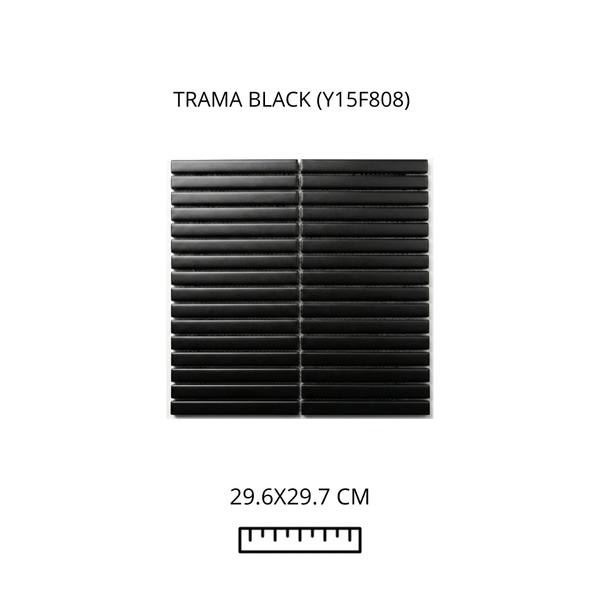 Trama Black Y15F808 29.6X29.7cm