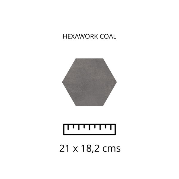 HEXAWORK B COAL 21X18.2