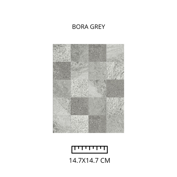 Bora Grey 14.7x14.7