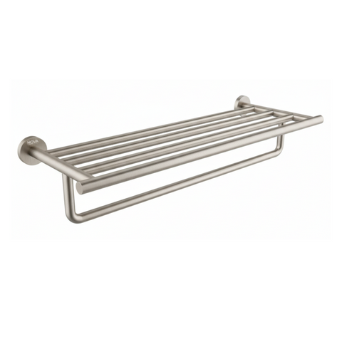 Toallero tipo hotel Tempo Brushed Radiance 600X216X131