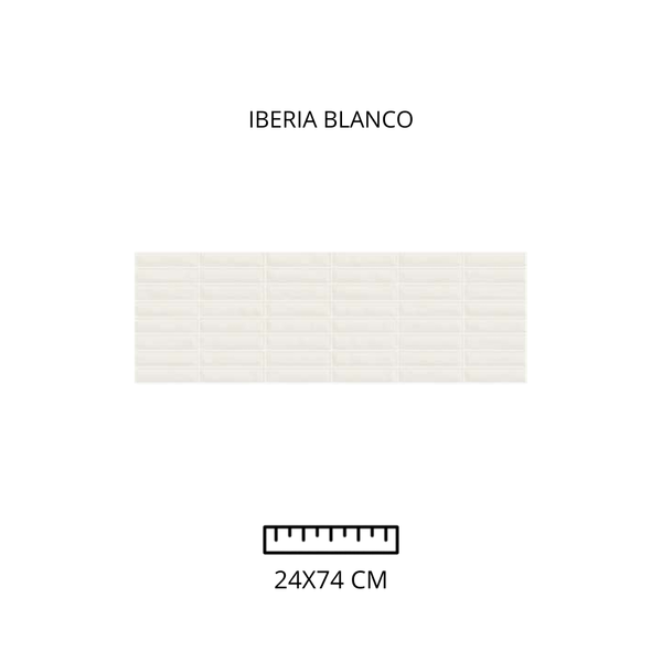 Iberia Blanco 24x74 cm