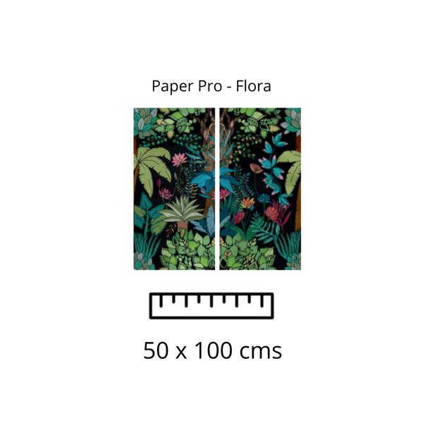 PAPER PRO - FLORA 50X100