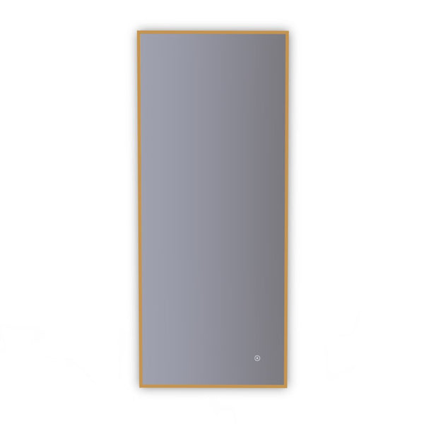 Kube Brillance Mirror Gold 120x50cm