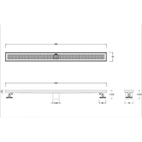 Aquaflow Classic 100 Drain 