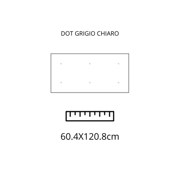 Dot Deco Light Grey 60X120
