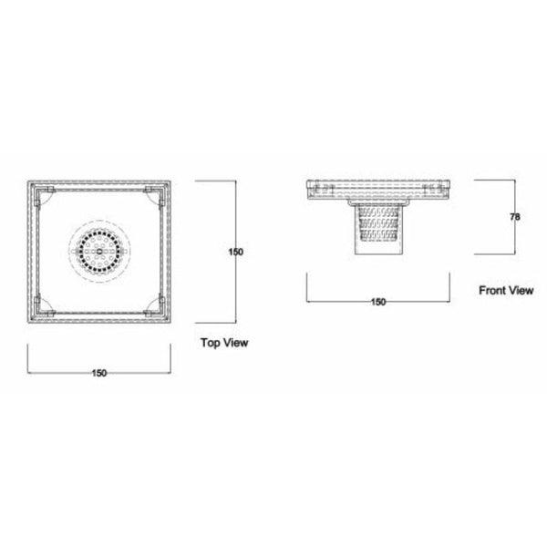 Aquaflow Classic 100 Drain 