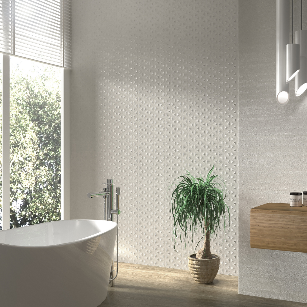 Rizzo White Rect 40X120