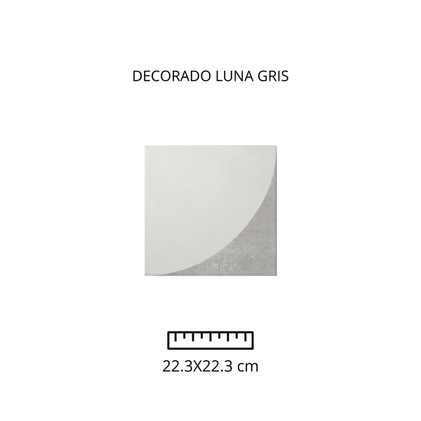 Luna Gris 22.3x22.3