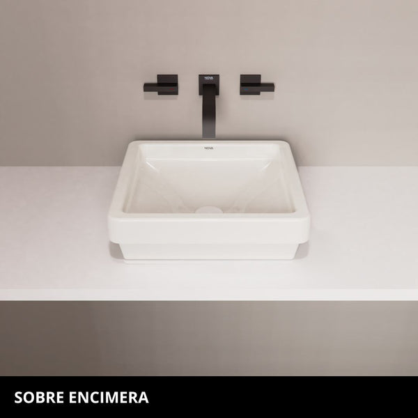LAVAMANOS ART Q FINECRAFT 39CM BLANCO