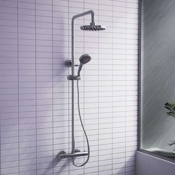 Senso Chrome Thermostatic Shower System