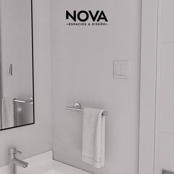 Toallero Anilla Tempo Brushed Radiance 280X80X50