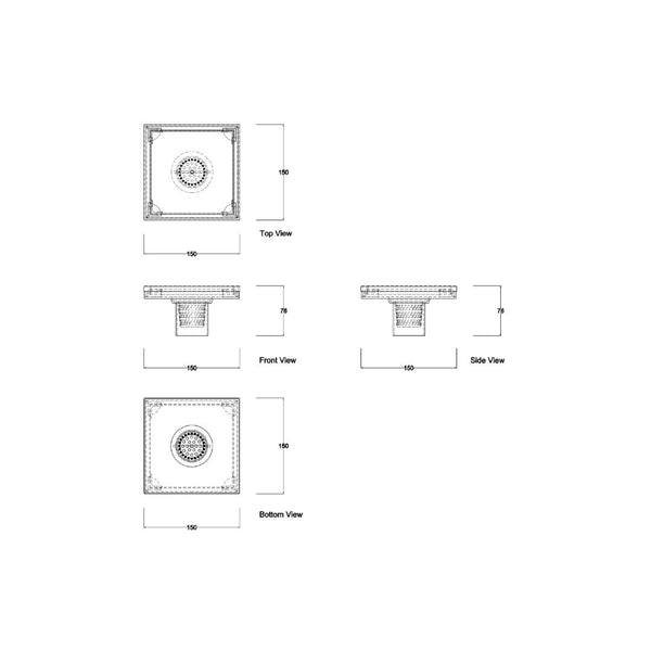 Aquaflow Classic 100 Drain 